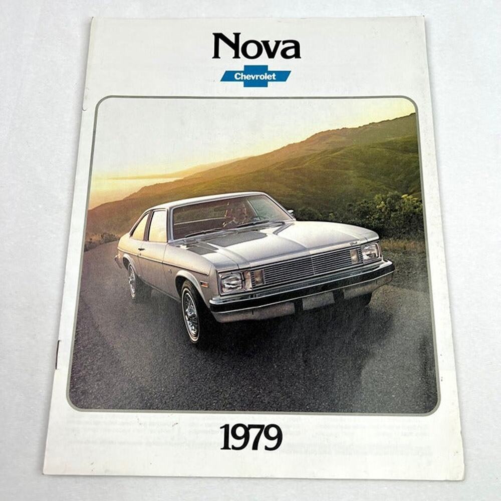 Vintage 1979 Chevy Nova Informational Booklet